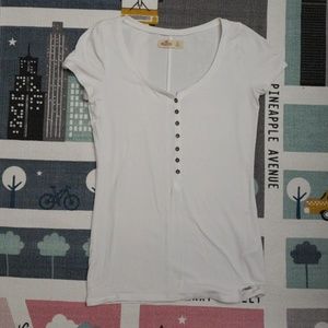 Short Sleeve Henley Tee